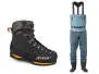 Wading kit ALPINE DIVER V3 + CREEK DARK EDITION felt