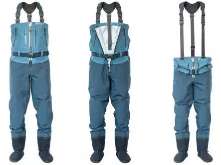 Chest waders convertible ALPINE DIVER V3 TIZIP hotfly