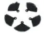 Strike indicators POLY PLUS hotfly - 5 pc. - small - black