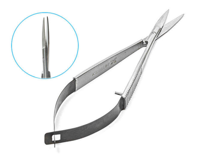 Ciseaux MAYO STILLE courbes lames tungstène 15cm Ciseaux MAYO STILLE courbes lames tungstène 15cm