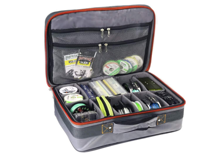 Fly reel cases - stored safely & neatly