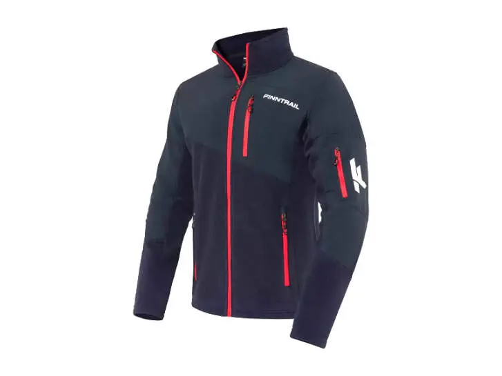 Thermal jacket finntrail POLAR black - XS