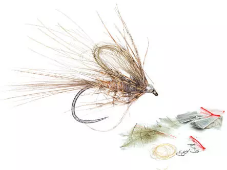 CDC Emerger fly tying kit