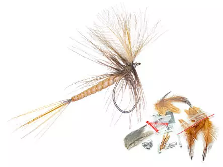 Mayfly fly tying kit