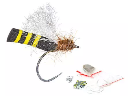 Wasp fly tying kit