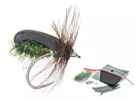 Beetle fly tying kit
