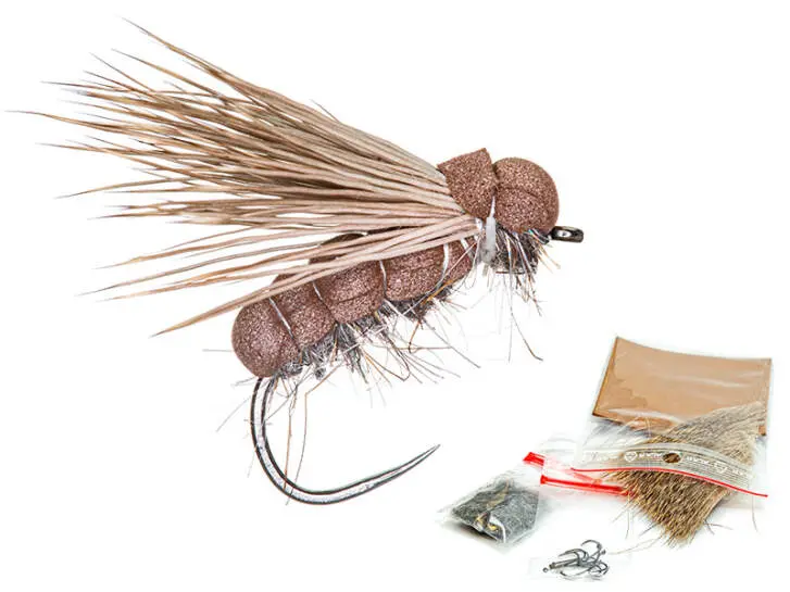 Foam Sedge fly tying kit