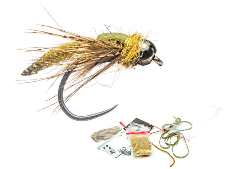 Kit De Montage Mouches Olax – Étau, Whip, Hackle, Dubbing – Sac Transport – Neuf