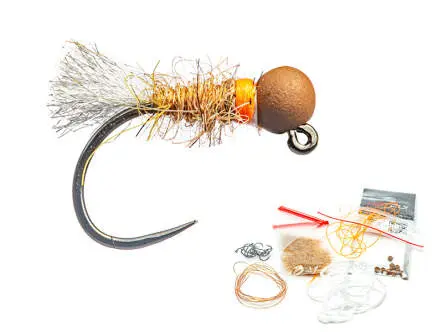 Antron Butt nymph fly tying kit