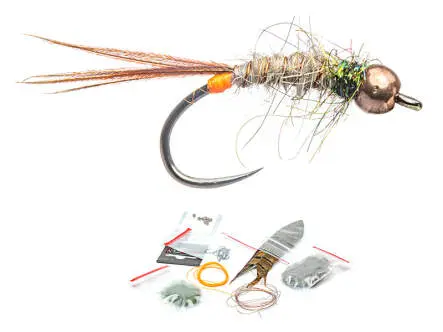Hotspot nymph fly tying kit