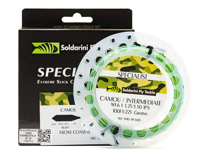 Fly line SPECIALIST CAMOU INTERMEDIATE sft - WF