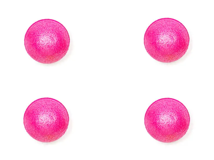 OROS strike indicator - 4 pc. - XS (11 mm) - pink