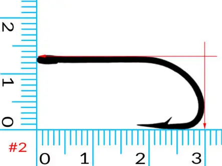 Hooks hotfly SALTWATER V2 - 10 pc. - 2/0