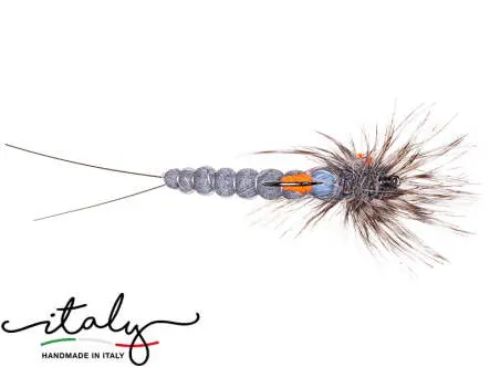 Large Grey Mayfly Spinfly - 0,80 g - 4 cm - hook size 6