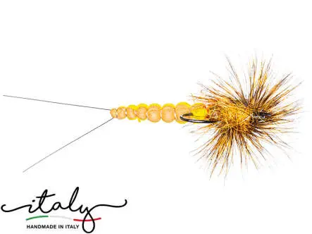 Large Yellow Mayfly Spinfly - 0,80 g - 4 cm - hook size 6