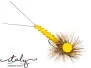 Large Yellow Mayfly Spinfly - 0,80 g - 4 cm - hook size 6
