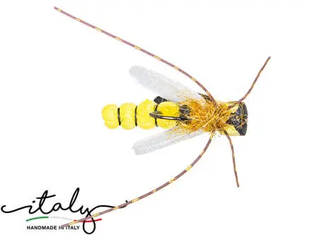 Honey Bee Spinfly - 0,55 g - 2,8 cm - hook size 8