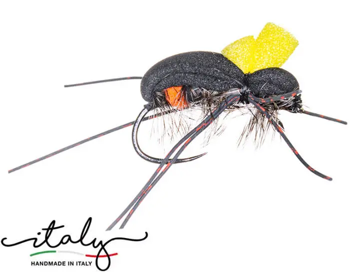 Black Beetle Spinfly - 0,60 g - 2 cm - hook size 6