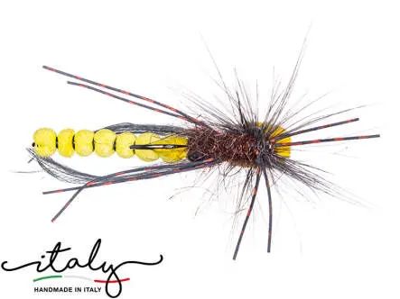Giant Yellow Stonefly Spinfly - 0,80 g - 4 cm - hook size 6