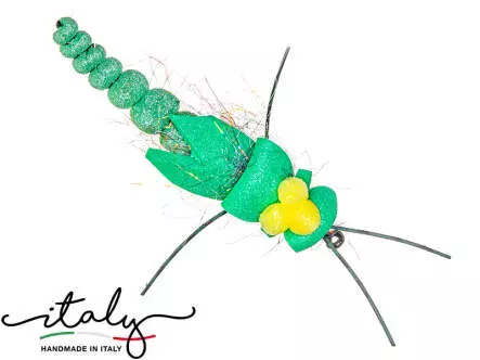 Dragonfly Larva Spinfly - 0,85 g - 5 cm - hook size 6