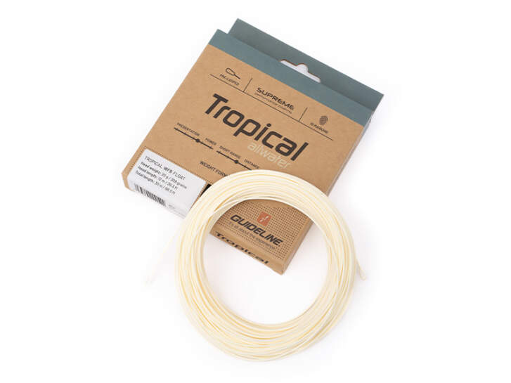 Mouche Pêche Ligne Premier Qualité WF8 Truite Flottant  Blanc Ivoire  UK