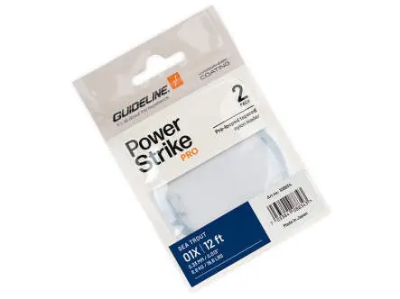Tapered leader guideline POWER STRIKE PRO - sea trout - 365 cm / 12 ft - 0,28 mm