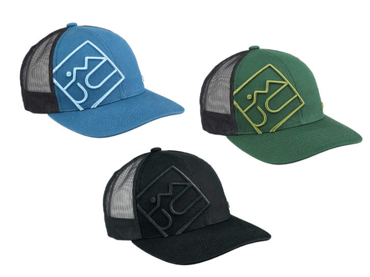 Casquette de camionneur vintage maille snapback dos port