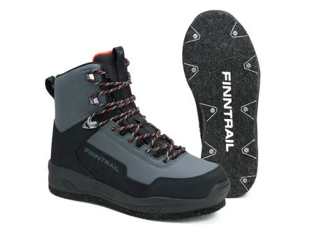 Wading boots finntrail WADEMAN FELT dark grey