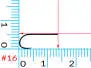 Hooks dohiku SPIDER HDV304 - 25 pc.