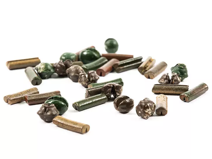 Camouflaged weights STIX-N-STONEZ 6 way bosstin