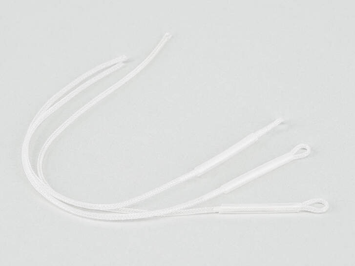 Loop connector - clear - 3 pc.