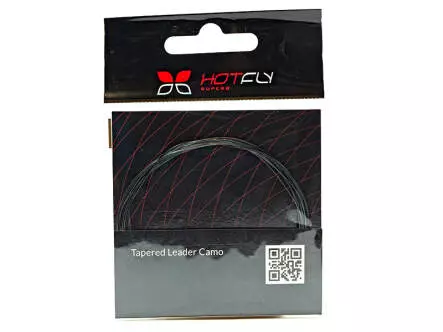 Knotless tapered leader CAMO - 9 ft