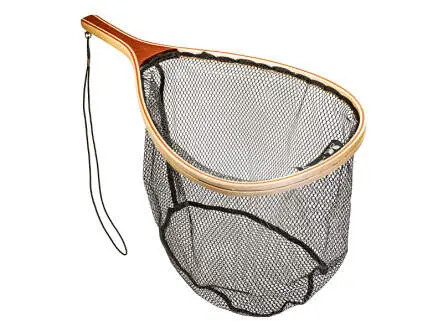 Wooden landing net BASIC PLUS