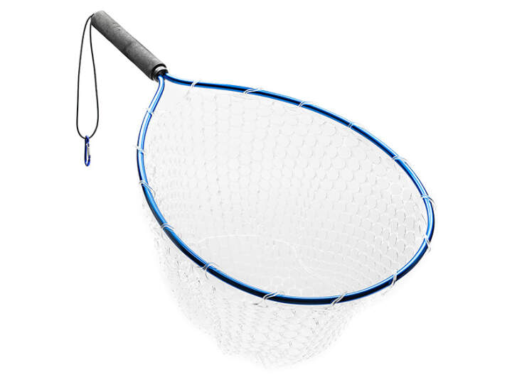 Aluminum fly fishing net - light & durable