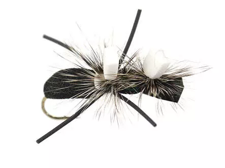 Double Hackle Chernobyl Ant 10