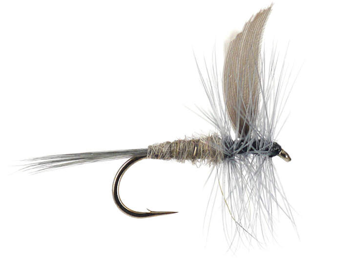 Mixed Size 12 to 16 Fishing Flies Trout Flies 8 Iron Blue Dun Dry Flies 