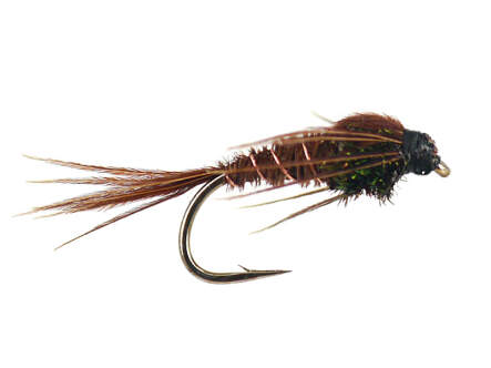 POND Olive Nymph Trout & Grayling wet Fly fishing flies-Dragonflies 